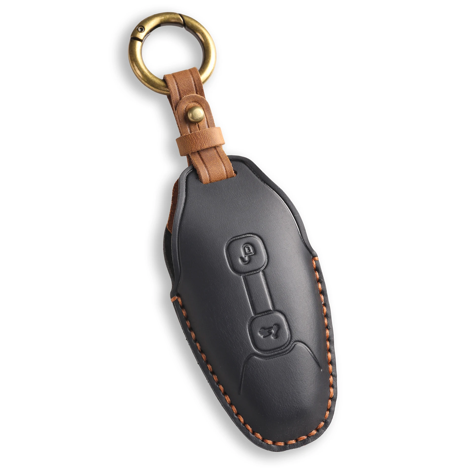 New Leather Motorcycle Key Cover Case Shell Protection Guard For Piaggio Vespa GTS300 GT S300 GTS 300