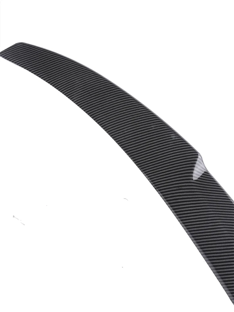 Carbon Fiber Rear Bumper Trunk Roof Lip Spoiler MP PSM M4 Style Wing Tail Kit for BMW 3 Series F30 2012-2019 Gloss Black