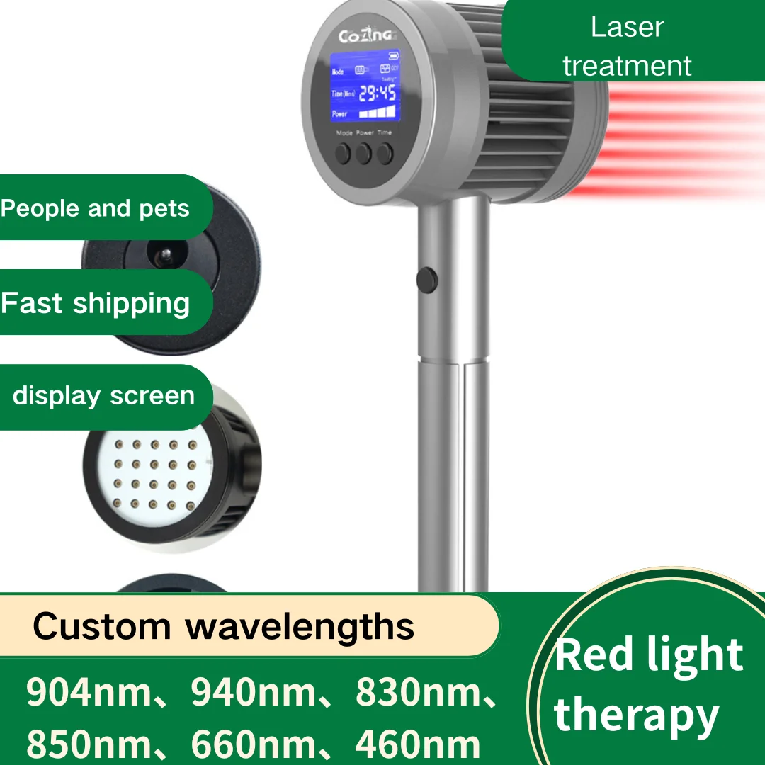 

Pet Arthritis Laser Therapy Device - Safe for Cats/Dogs COZING-T05P Wireless