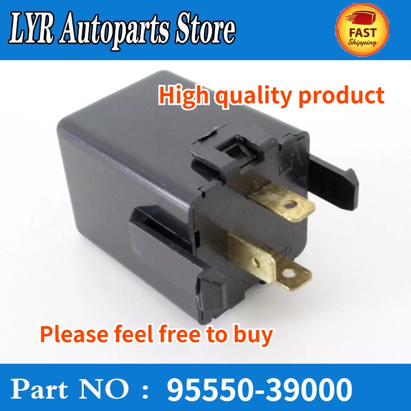 High quality 95550-39000 Turn Signal Flasher Relay 9555039000 For Hyundai For Kia car accessories