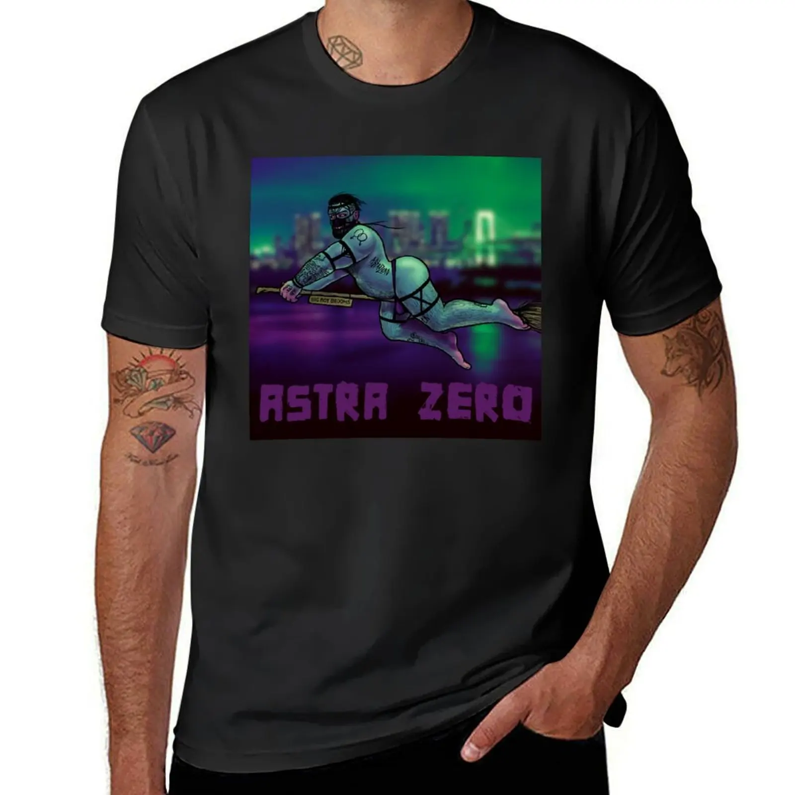 Astra Zero : Big Boy Brooms T-Shirt quick drying cute tops fruit of the loom mens t shirts