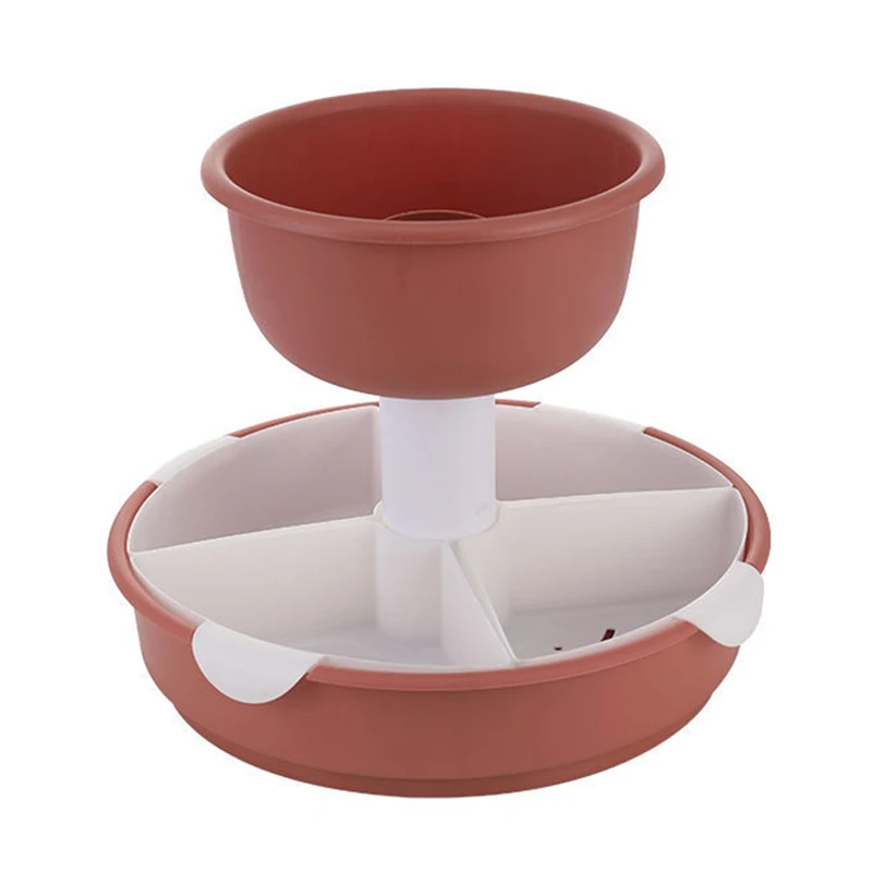 Rotating Household Hot Pot Ingredient Combination Pot, Vegetable Platter, Vegetable Sink