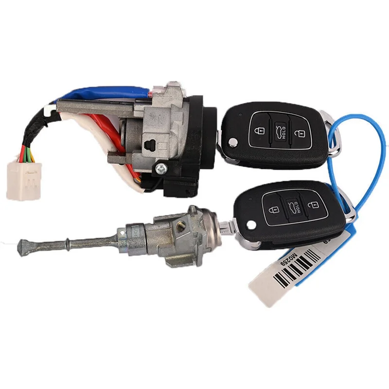 

A64P-Цилиндр замка двери автомобиля, ключ зажигания, рычаг стартера 81905-F0500 8190F500 для Hyundai Elantra 2015-2020