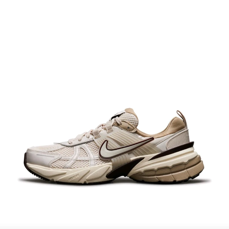 

Nike V2K Run Women's Running Shoes, Fashionable, Multi-functional, Popular, Casual Sneakers, Brown/White