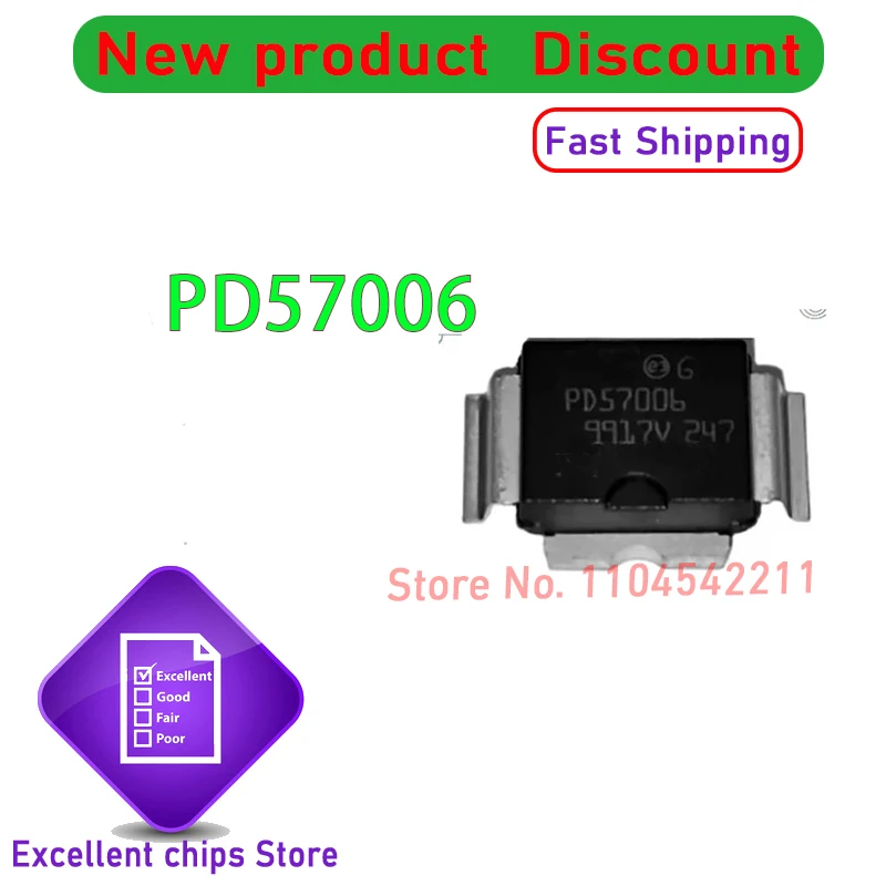 1pcs/lot Original New PD57006 SMD RF tube High Frequency tube Power amplification module in stock