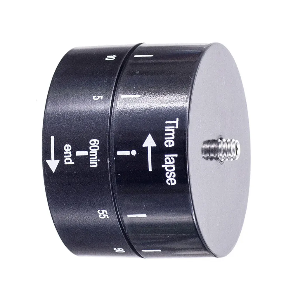 360 graus 60min lapso temporizador automático tripé cabeça câmera esportiva fotografia atraso inclinação adaptador kit