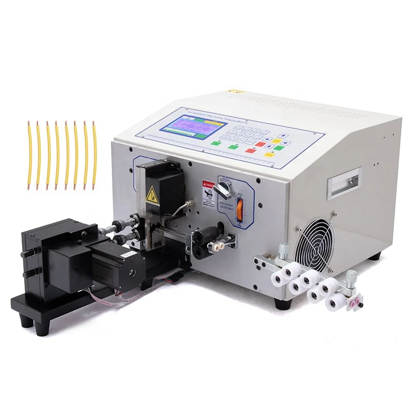 EW-07B Automatic Wire Cutting Stripping Twisting Machine Cable Twisting Tool for Double Wires EASTONTECH Bilingual