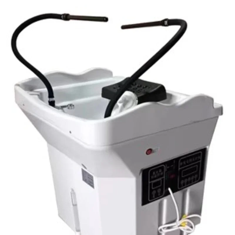 

Mobile hair therapy machine, fumigation and steaming water circulation, hair salon shampoo basin