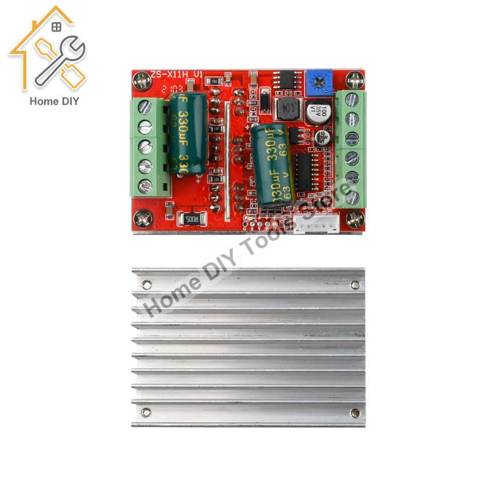 DC6-60V/9-60V 400W 3-Phase DC Brushless Motor Speed Controller Module PWM Hall Motor Control Switch Driver Board