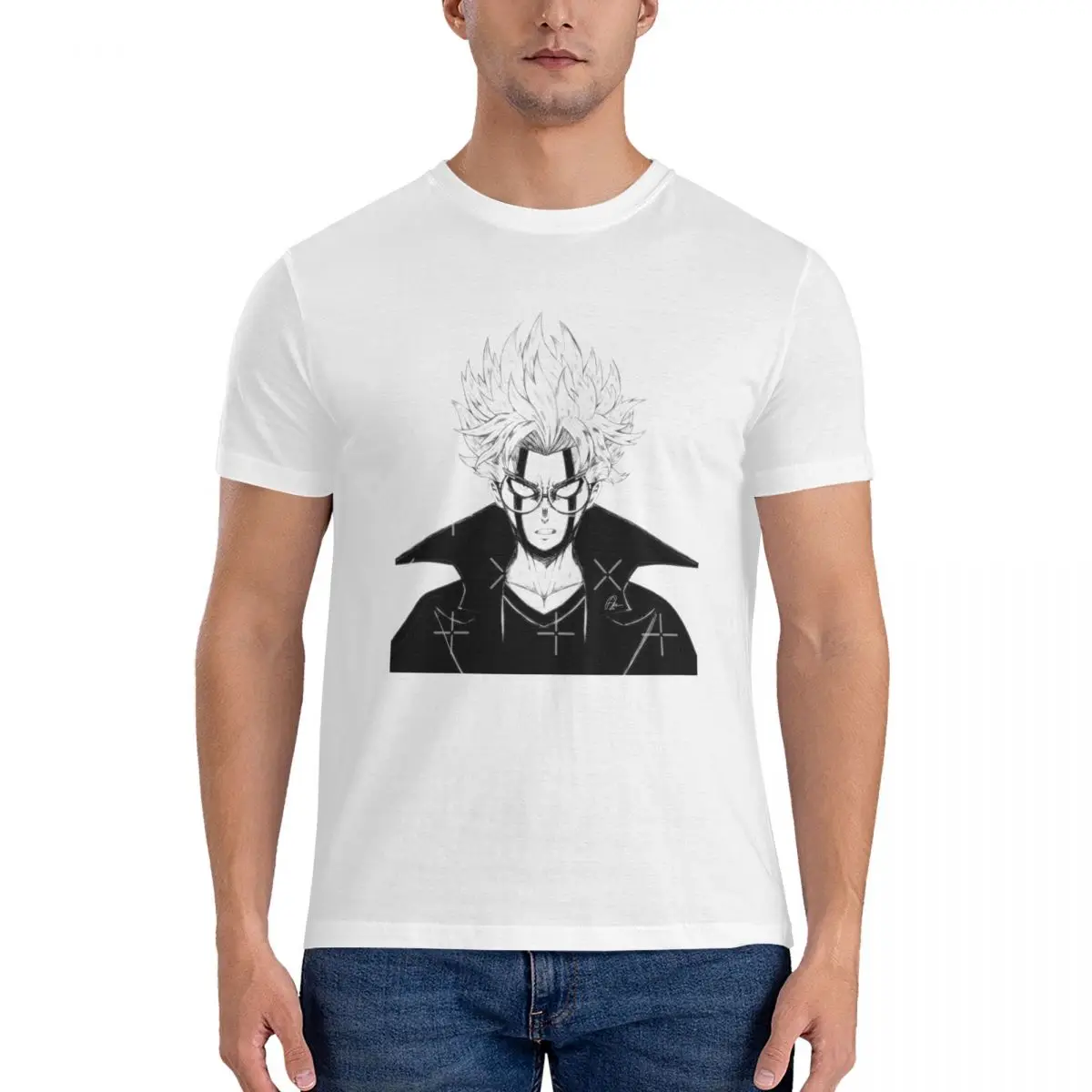 Dan Da Dan Anime Graphic  T-Shirt Men Dandadan Okarun Vintage Cotton Tee Shirt Round Collar Short Sleeve T Shirt Gift Idea Tops