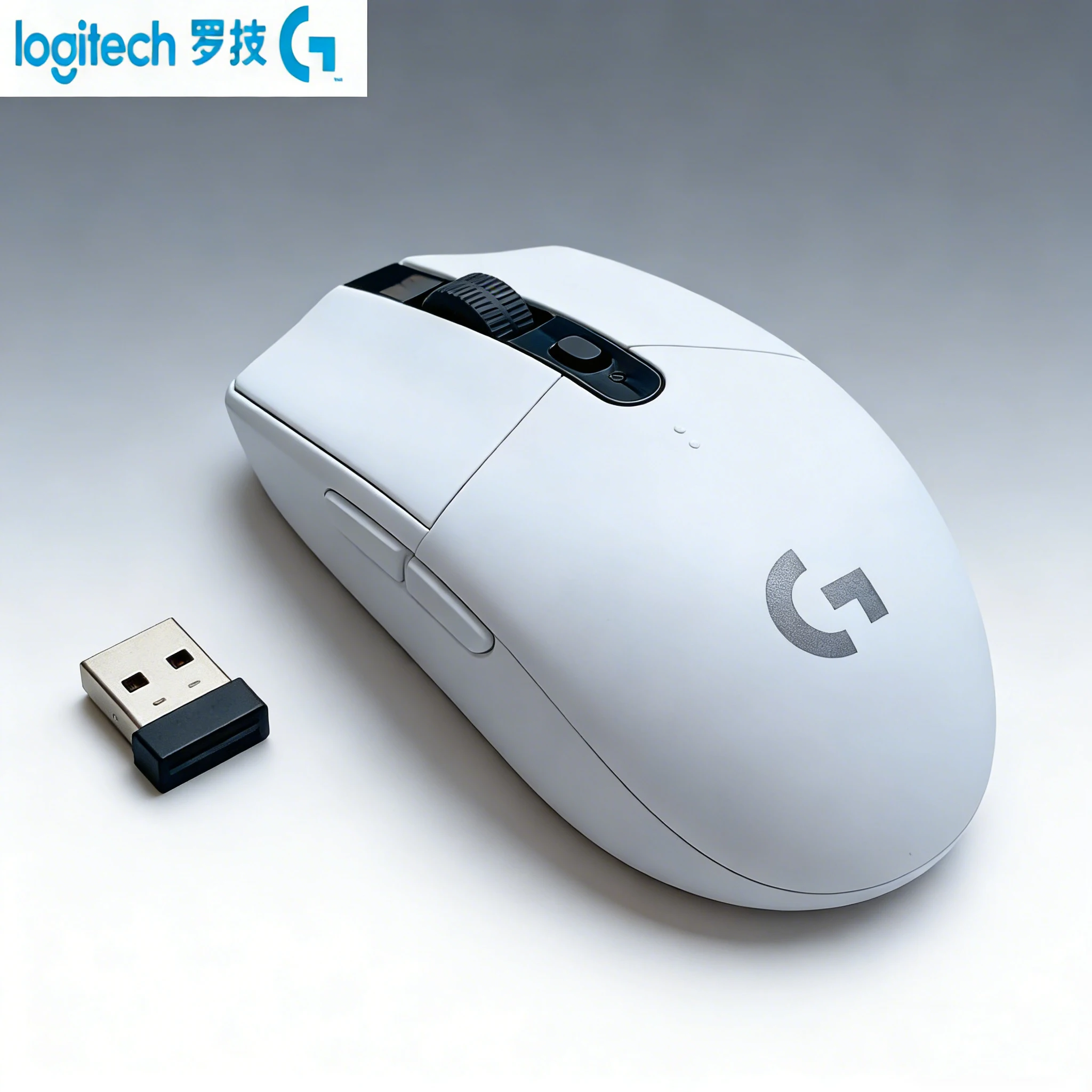 Mouse Gamer Sem Fio Logitech (G) G304 2.4G Ergonômico com Sensor HERO para LOL, PUBG, Fortnite e Overwatch