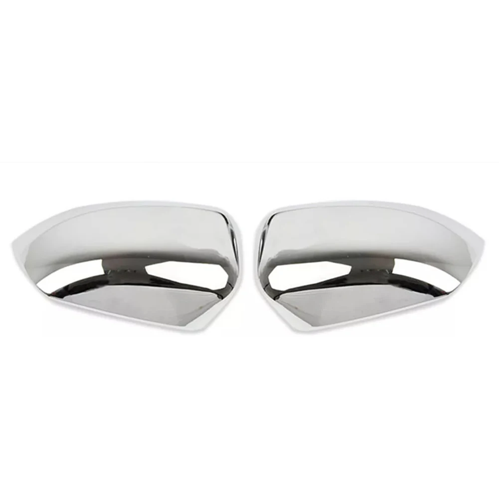 

For Grand For Cherokee Rearview Side Mirror Cover Trim 2011 2021 Chrome ABS Plastic Replacement for Side Door Mirrors 2pcs
