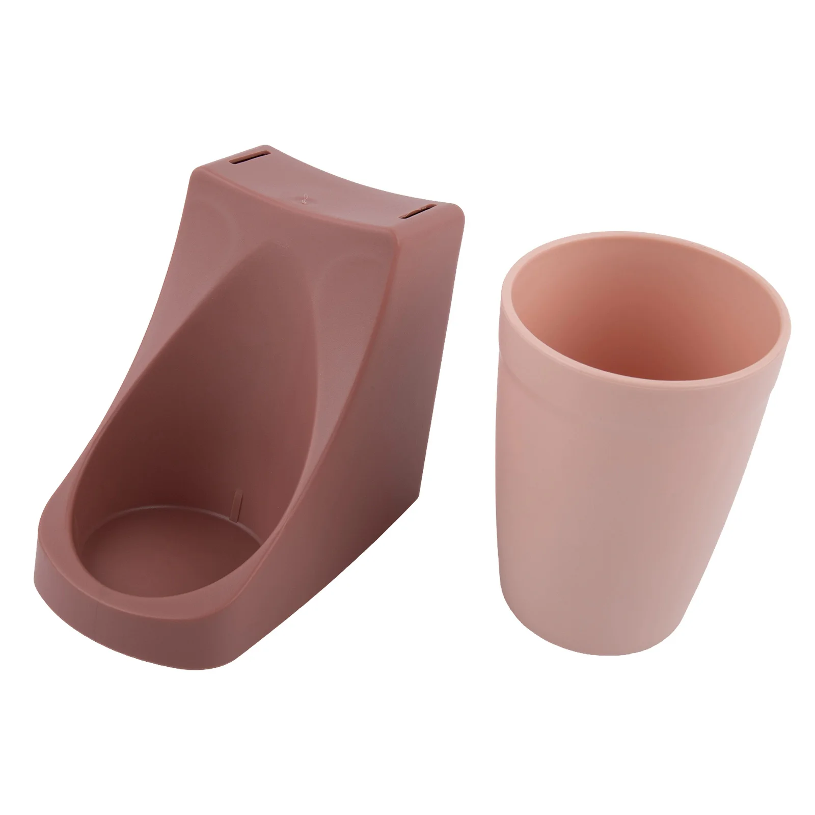 Daily Use Bathroom Organization Yellow Toothbrush Holder No Drill Wall Mounted Holder Toothbrush Safe For Family