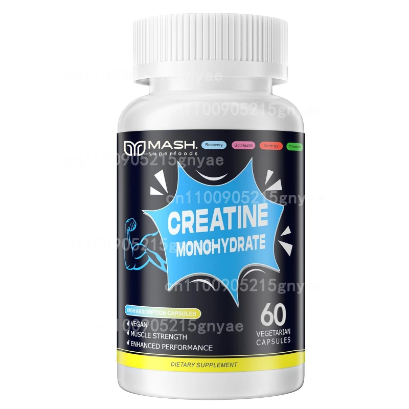 Creatine Monohydrate - Improves Athletic Performance, Strength, Endurance and Muscle Building