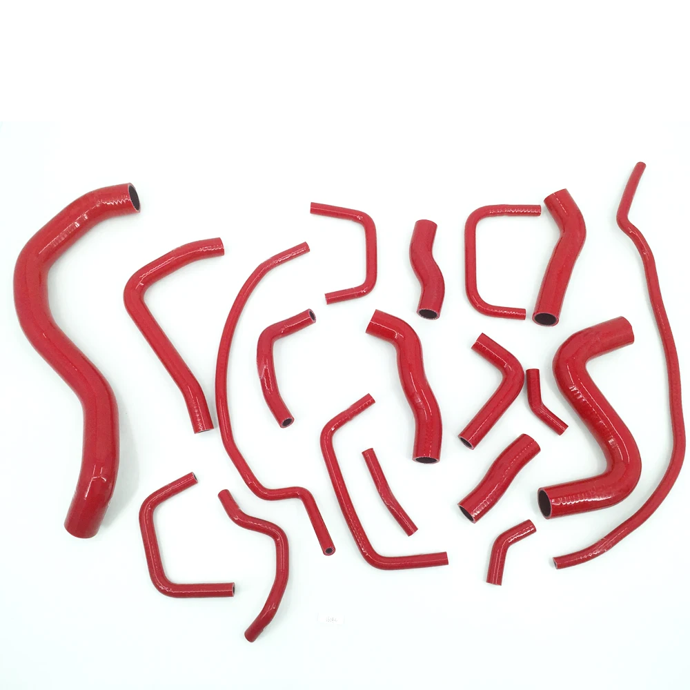 Fit 2009-2015 Nissan Skyline GT-R GTR R35 VR38DETT Silicone Radiator Heater Hose Kit