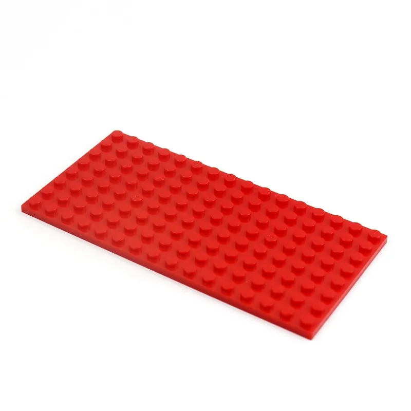 5 Stück DIY-Bausteine, doppelseitige Grundplatte, 8 x 16 Punkte, pädagogische kreative Größe, kompatibel mit 92438 Spielzeug für Kinder – Detail 7