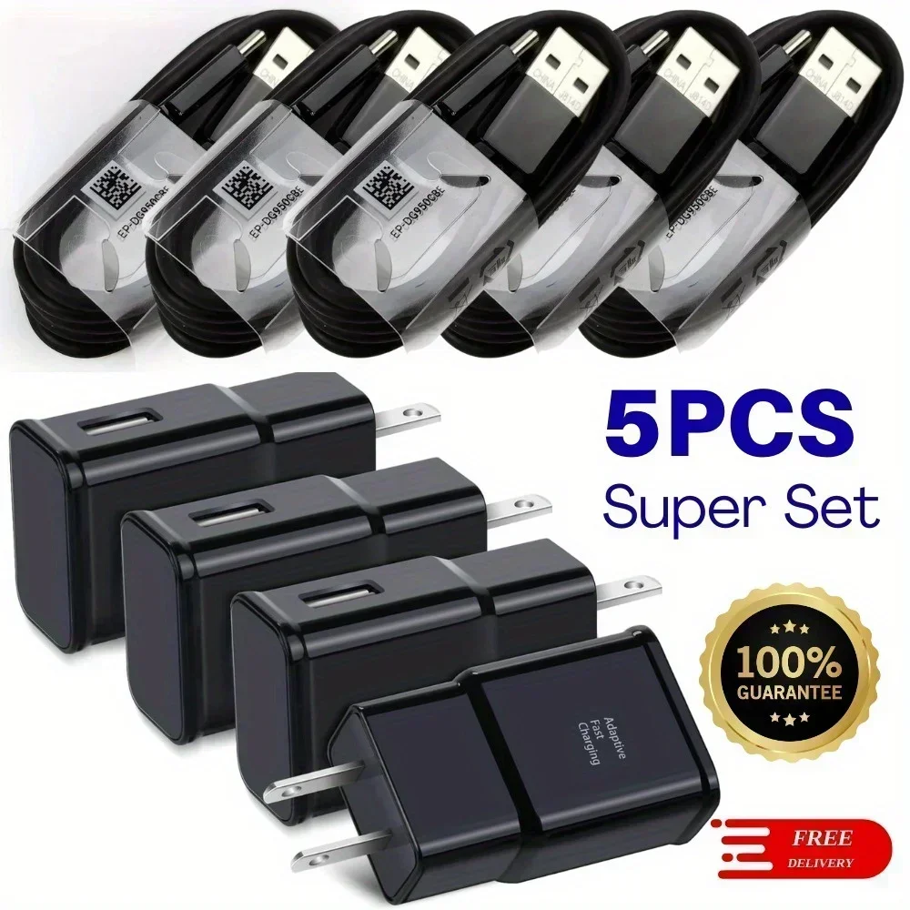 

Adapter Fast Charger USB Type C Charging Cable Lot For Samsung Galaxy Android S9