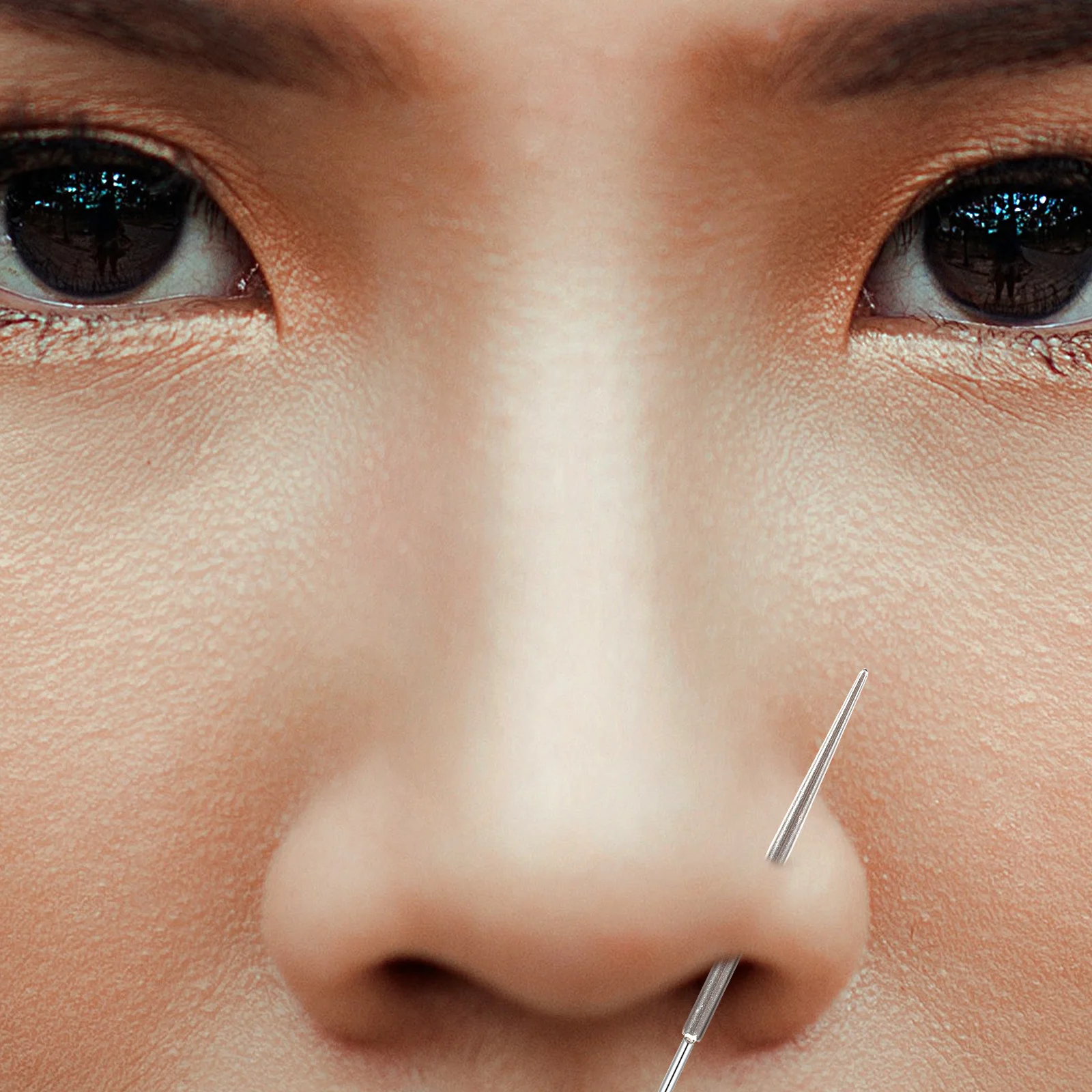 

8 pcs Taper Pin Stainless Steel Body Assistant Tool For Ear Lip Nose Navel Piercing Tools Body Piercing Kit Metal Taper Pin