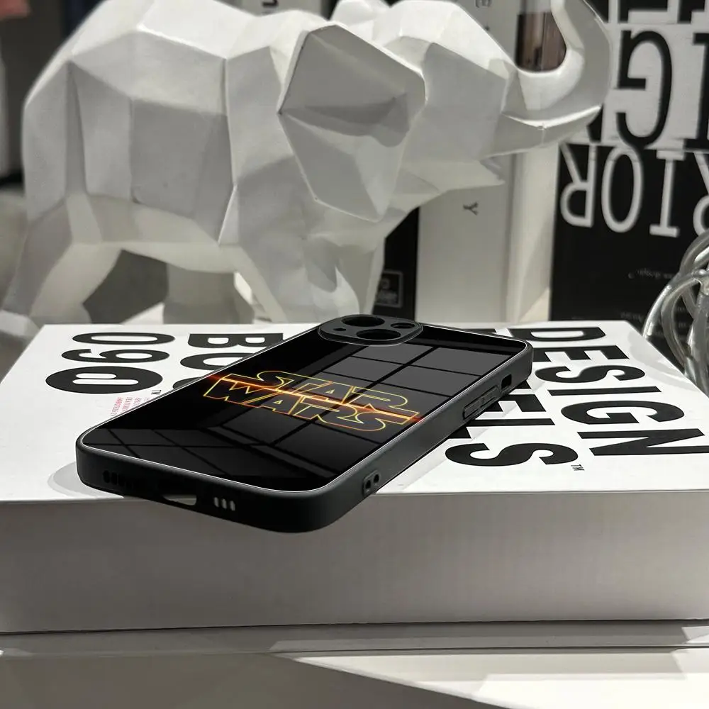 HD Luxury Stars W-Wars Case for iPhone 17 Pro Max 13 Pro 16 11 XR 15 Plus XS 14 12 X Air Back Phone Cover Glass phone case - view 3