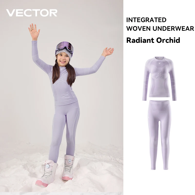 

VECTOR Children Ski Thermal Underwear Sets Sports Quick Dry Tracksuit Fitness Workout Exercise Tight Shirts Jackets Sport Suits