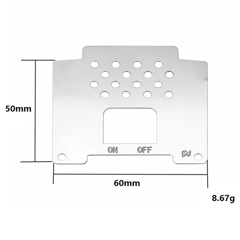 A19Q-Per WPL D12 1/10 RC Camion Auto Aggiornamenti Parti Telaio In Metallo Armatura Assale Piastra di Protezione Decorazione Accessori