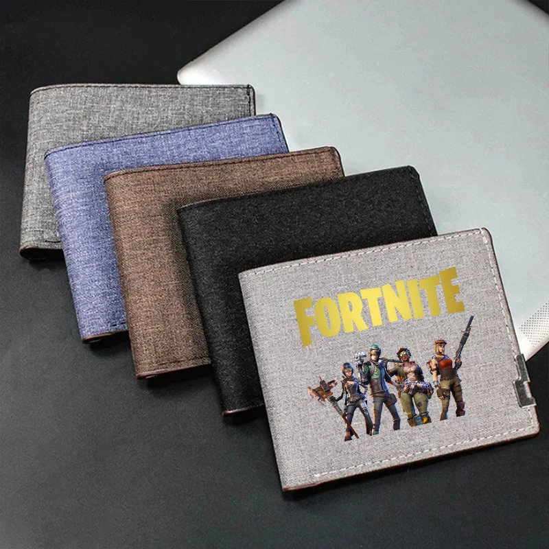 FORTNITED кошельки кошельки мужские вставки деловой складной кошелек из воловьей кожи фото портмоне тонкие деньги держатель для кредитных карт сумка