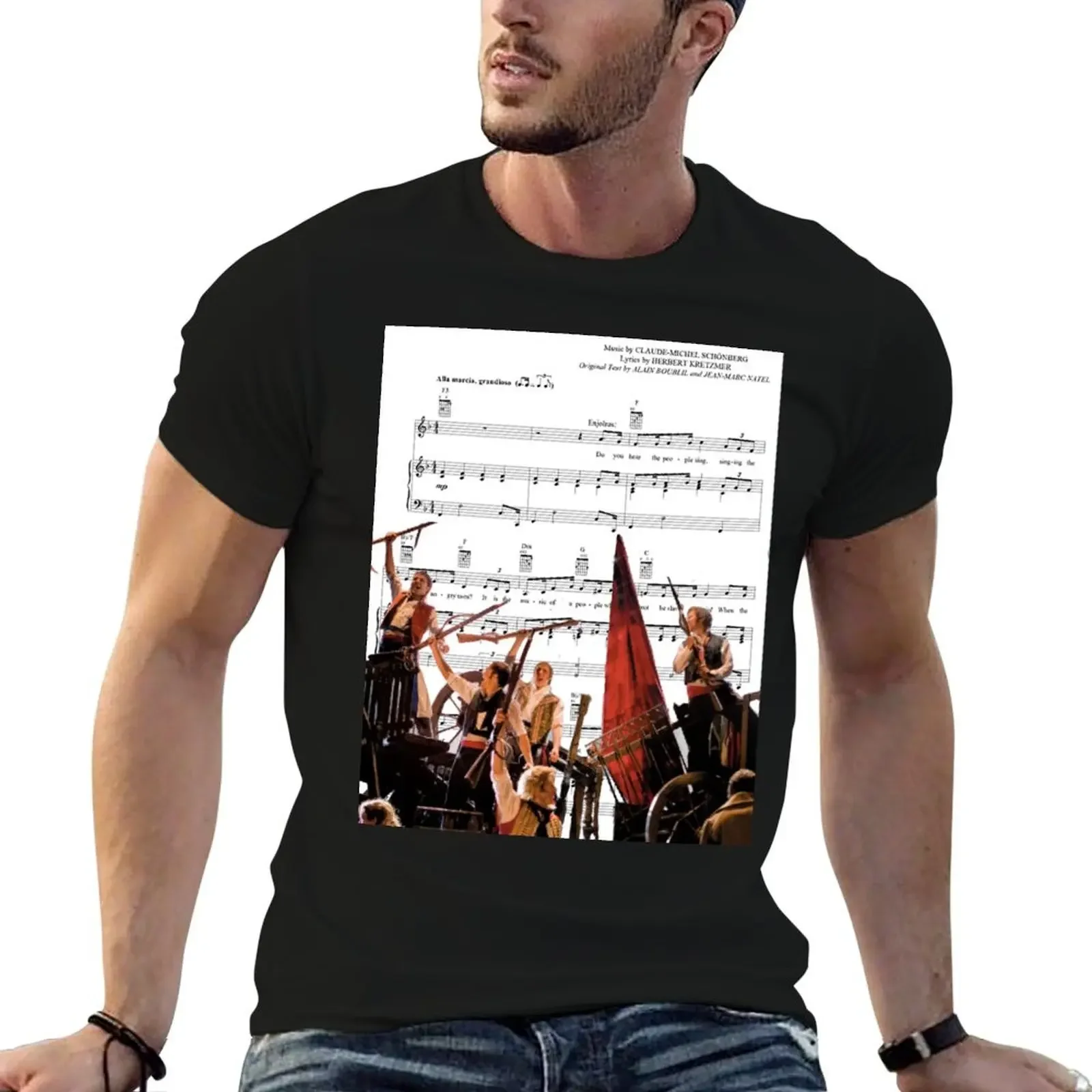 

Do You Hear the People Sing - Les Miserables Classic T-Shirt gifts for boyfriend sweat Men's t-shirt