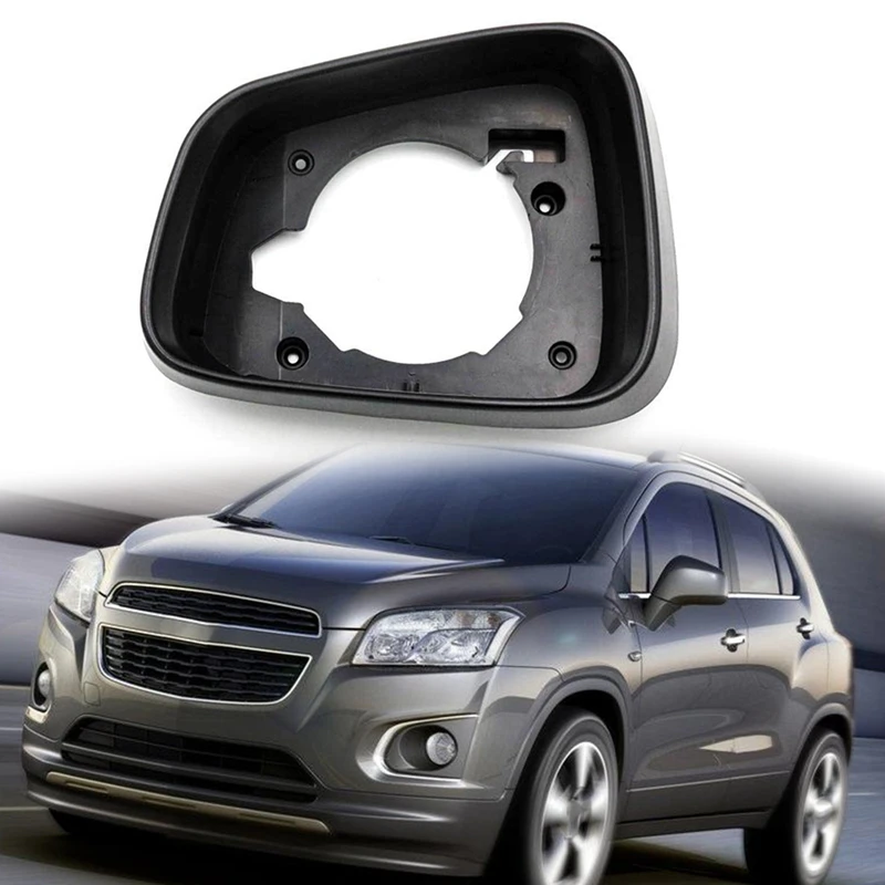 2Pcs Car Rearview Mirror Frame For Chevrolet Trax 2010-2018 Buick Encore Opel Mokka X 2013-2018