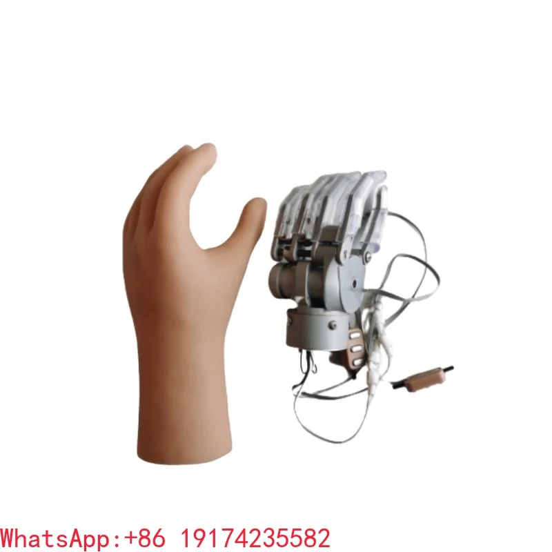 

Orthotics Myoelectric Prosthetic Arm with One Degree of Freedom Double Channels Five Fingers Parts