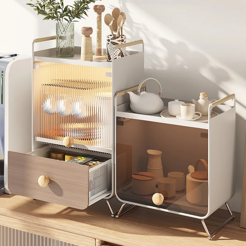 */*Dust-proof Water Cup Rack, Tea Set In Office, Glass Tea Cup Storage Box, Seasoning Bottle In Kitchen, Storage Cabinet