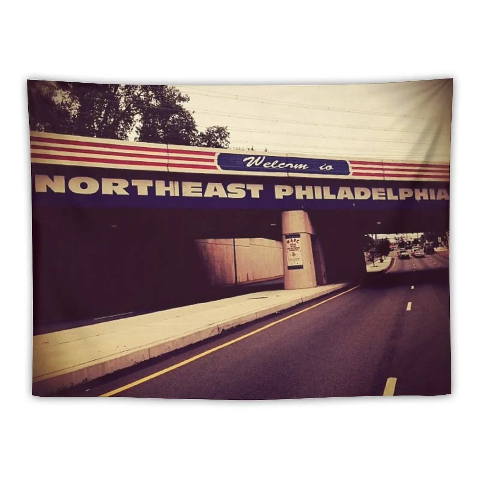 

Welcome to Northeast Philly Tapestry Tapestry On The Wall Art Mural Carpet Wall Tapestry Wall Hanging