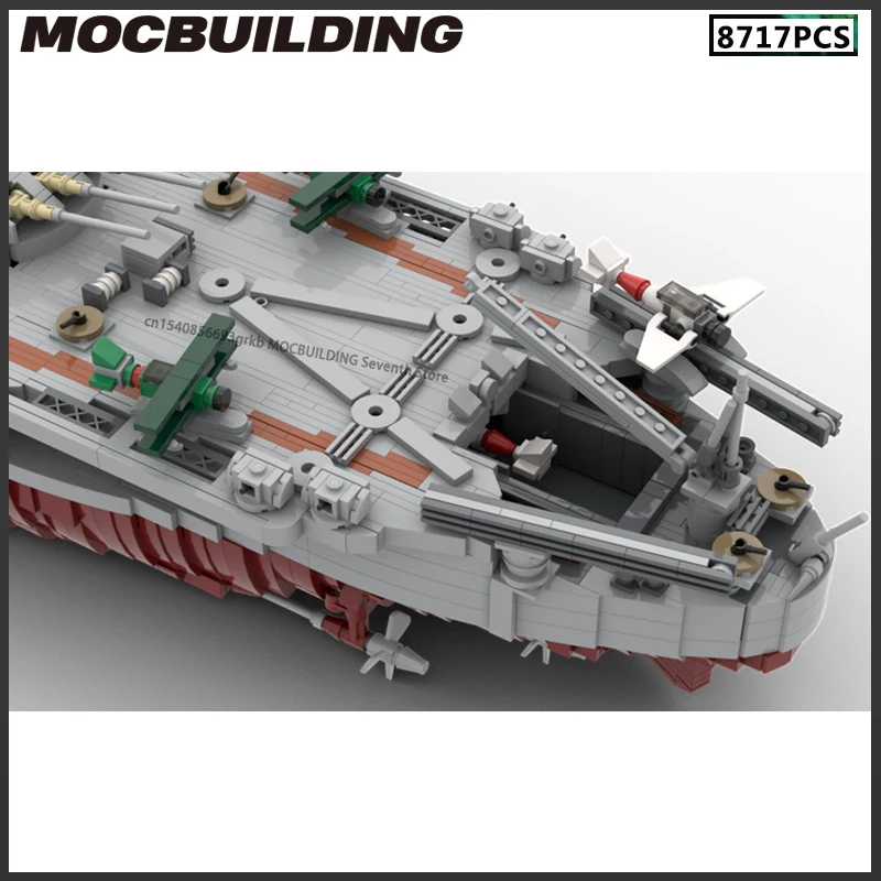 مقياس 1:200 MOC اللبنات سلسلة يو اس اس اس نموذج IJN ياماتو سفينة حربية لتقوم بها بنفسك تجميع التكنولوجيا الطوب مجموعة الهدايا الإبداعية