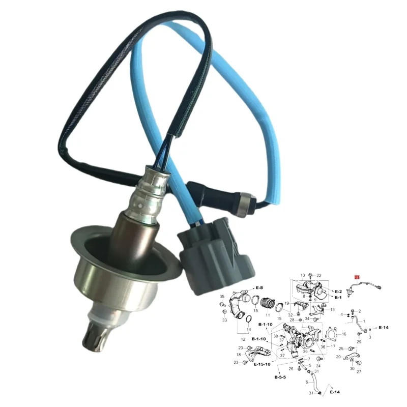 Sensor do oxigenio do O2 de Lambda da relacao do combustivel do ar 36531-RAA-A01 36531-PAA-306 2003-2007 36531RAAA01 36531PAA306