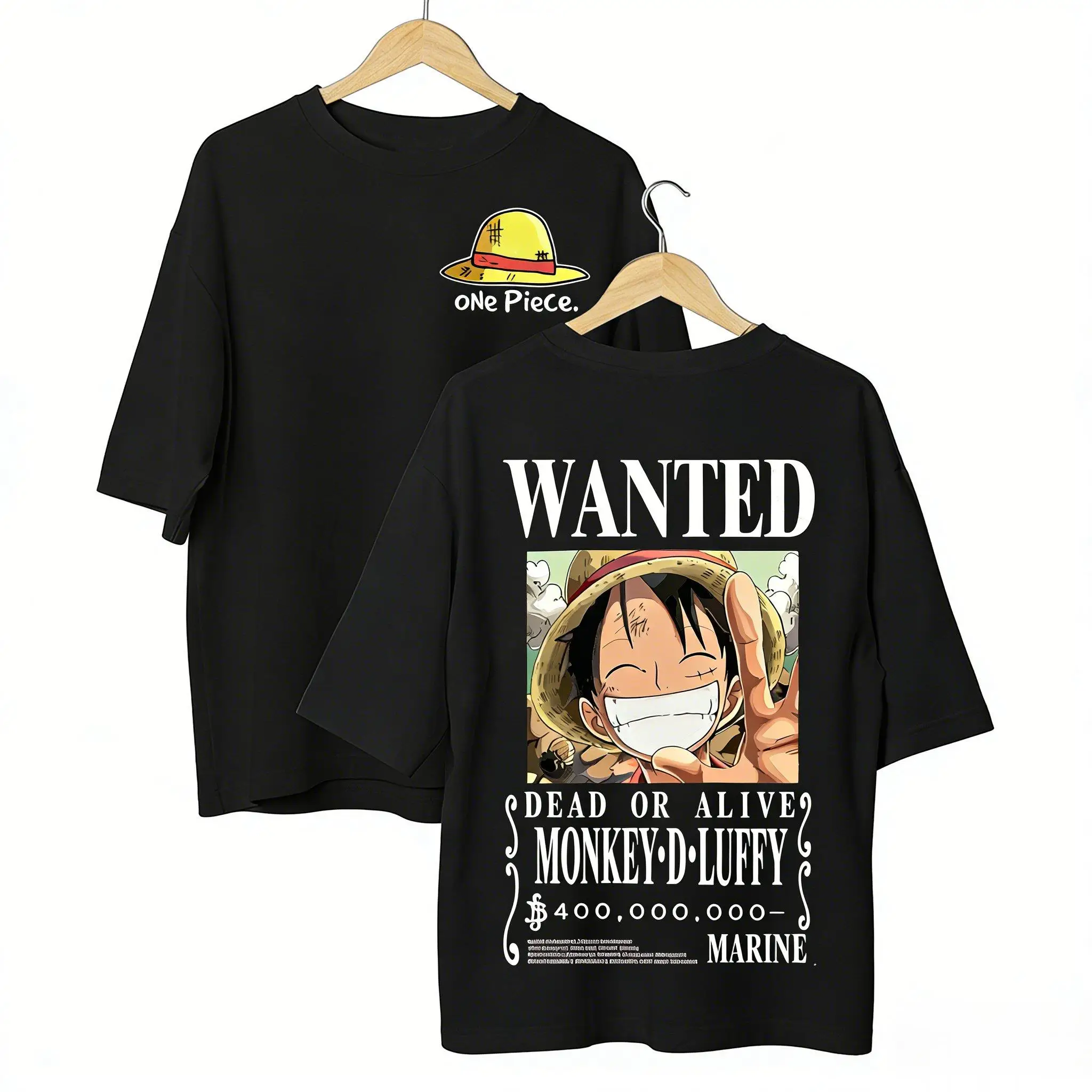 Een Stuk Anime Luffy Gezocht Grafische T-shirt Mannen Vrouwen Casual Korte Mouw Tee Zomer 2026 Streetwear Harajuku Kawaii Cosplay