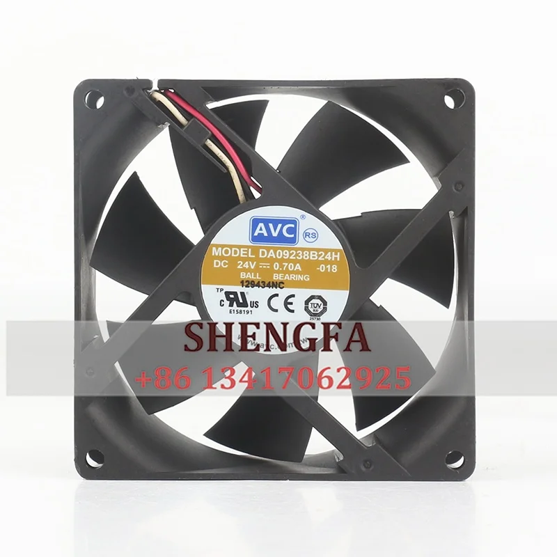 

AVC DA09238B24H DC24V 0,70A 90*90*38 мм 9038 9 см оригинальный новый инверторный охлаждающий вентилятор для шкафа