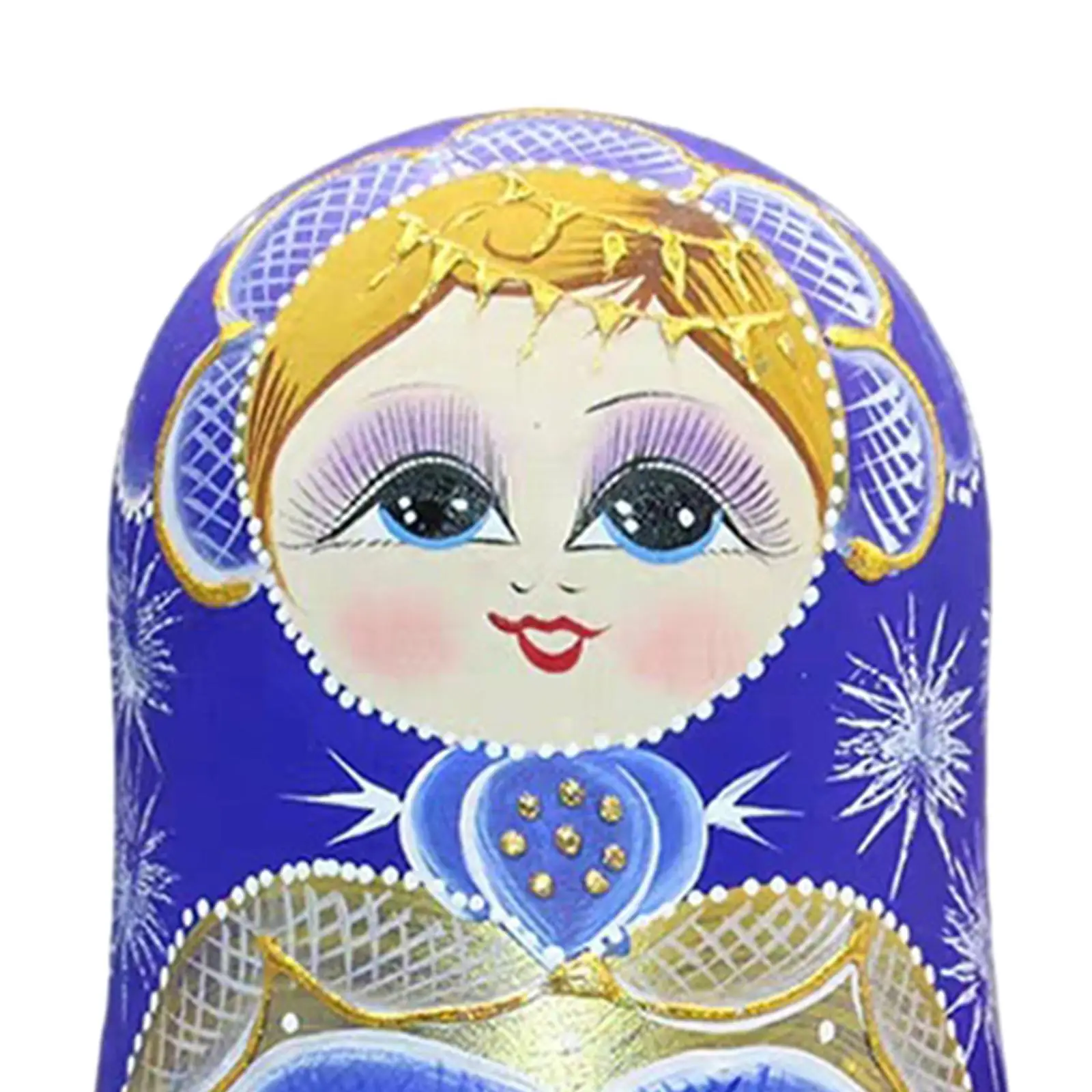 Juguete anidado, encantadoras muñecas Matryoshka coleccionables para adorno de festival en casa