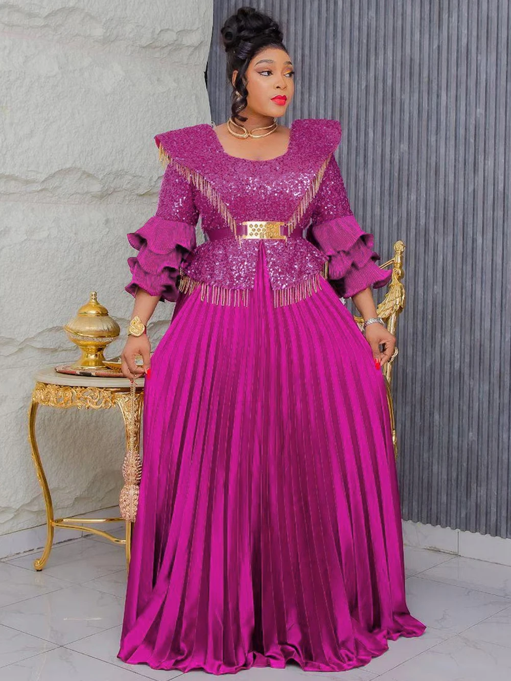 Thumbnail 4 - #76 Latest Plus Size Maxi Dress Offers