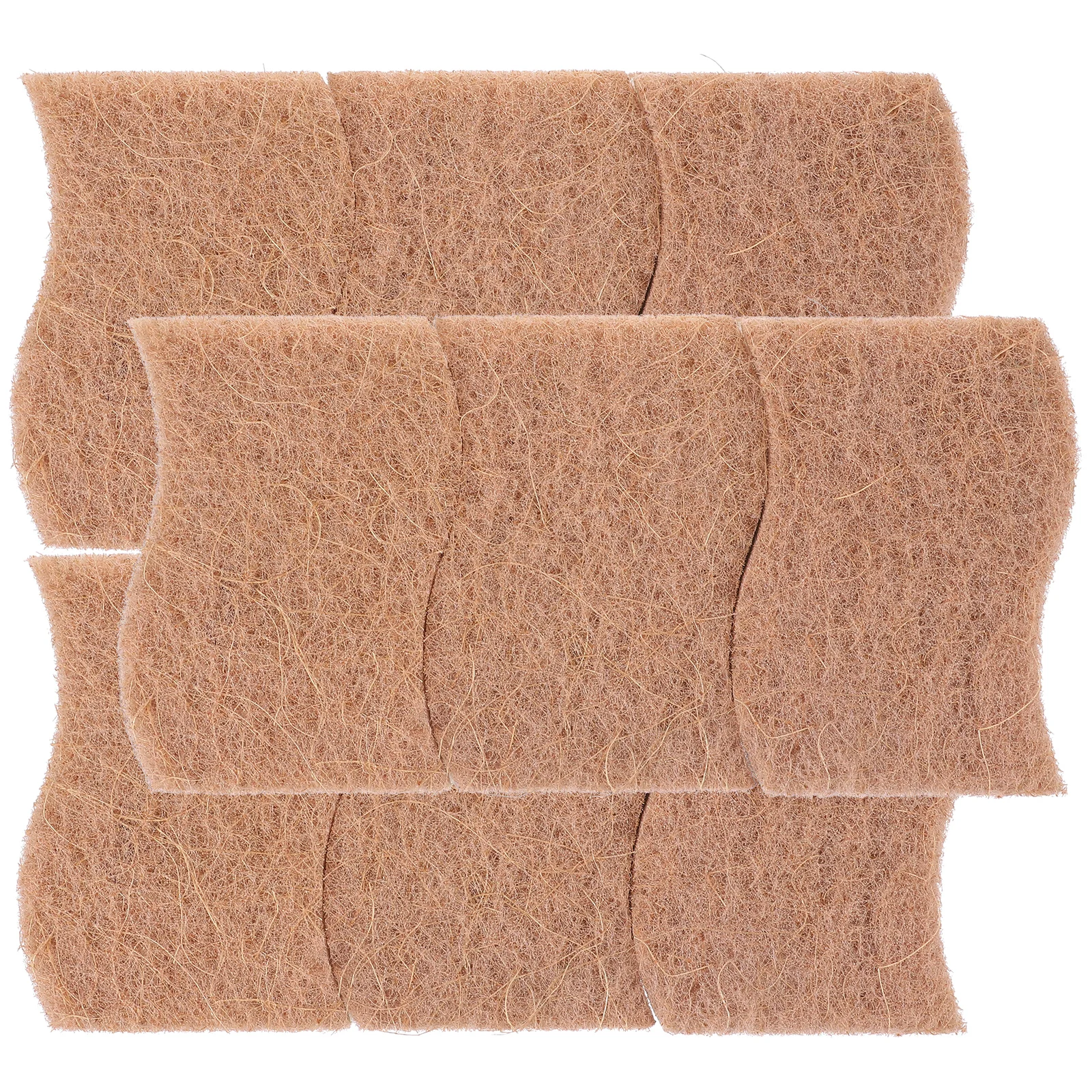 

9pcs Dish Sponges for Cleaning Daily Use Wok Multi Function Sponges For Cleaning Reusable Scrub Household Natural