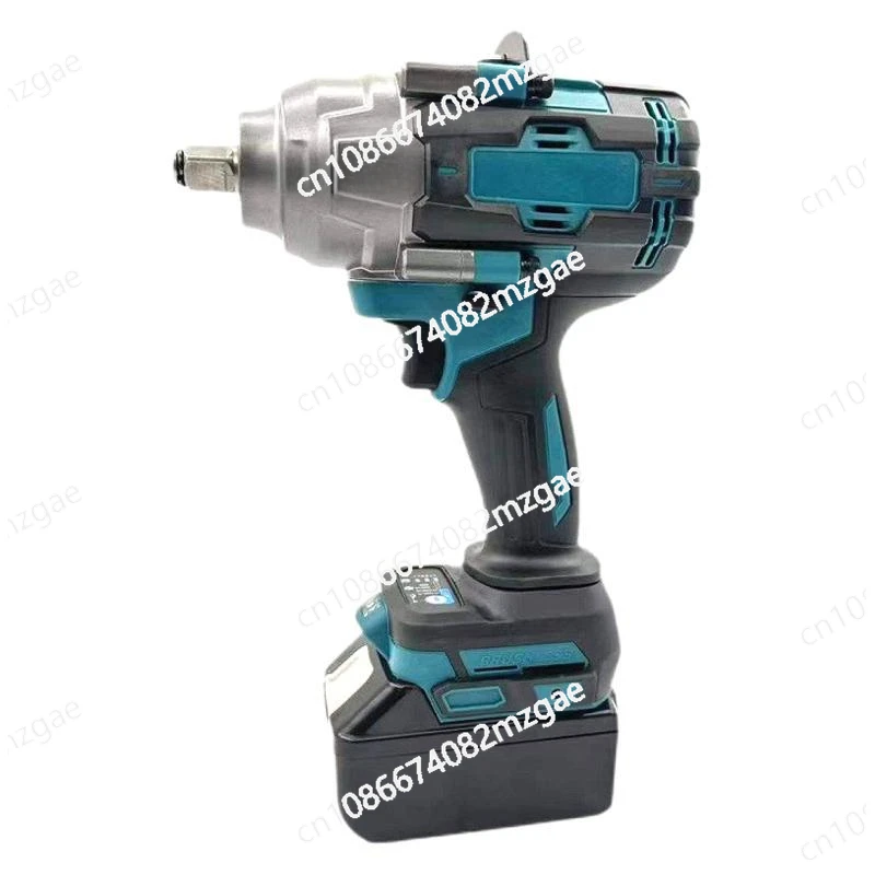 Industrial Grade Brushless High Power 1000N Electric Wrench High Torque Impact Wrench Auto Repair Vertical Electric Air Gun