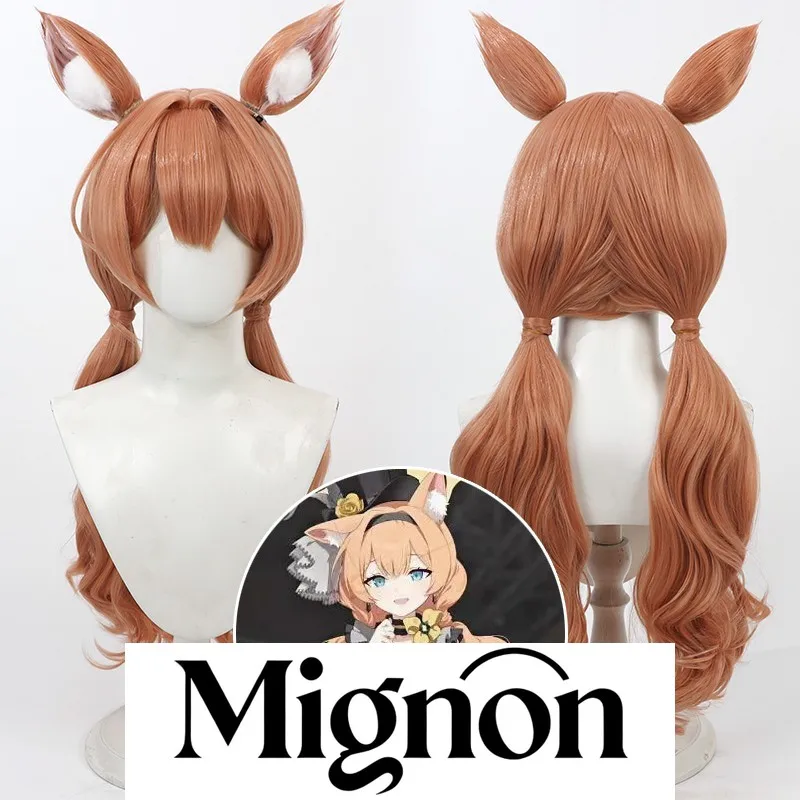 

Blue Archive Iroha Mari cosplay wig integrated twin curly braids Halloween gift