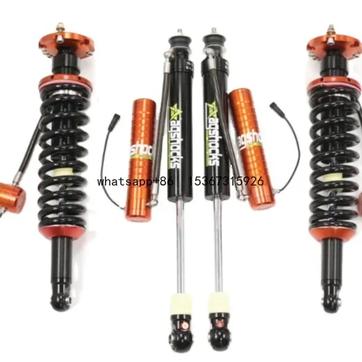 0- 2 inch compression and springsback adjustable electronic gas suspension shock absorber set for 4x4 FJ Cruiser