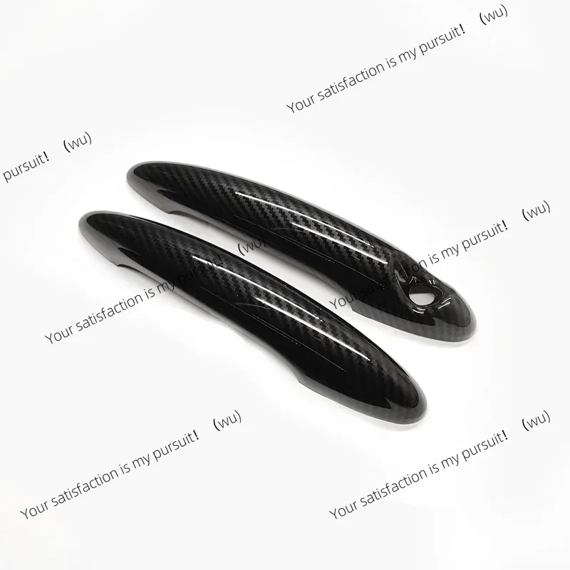 Для BMW MINI Cooper S R50 R52 R53 R55 R56 R57 R58 R59 R61 глянцевый черный или углеродное волокно крышка дверной ручки автомобиля автозапчасти