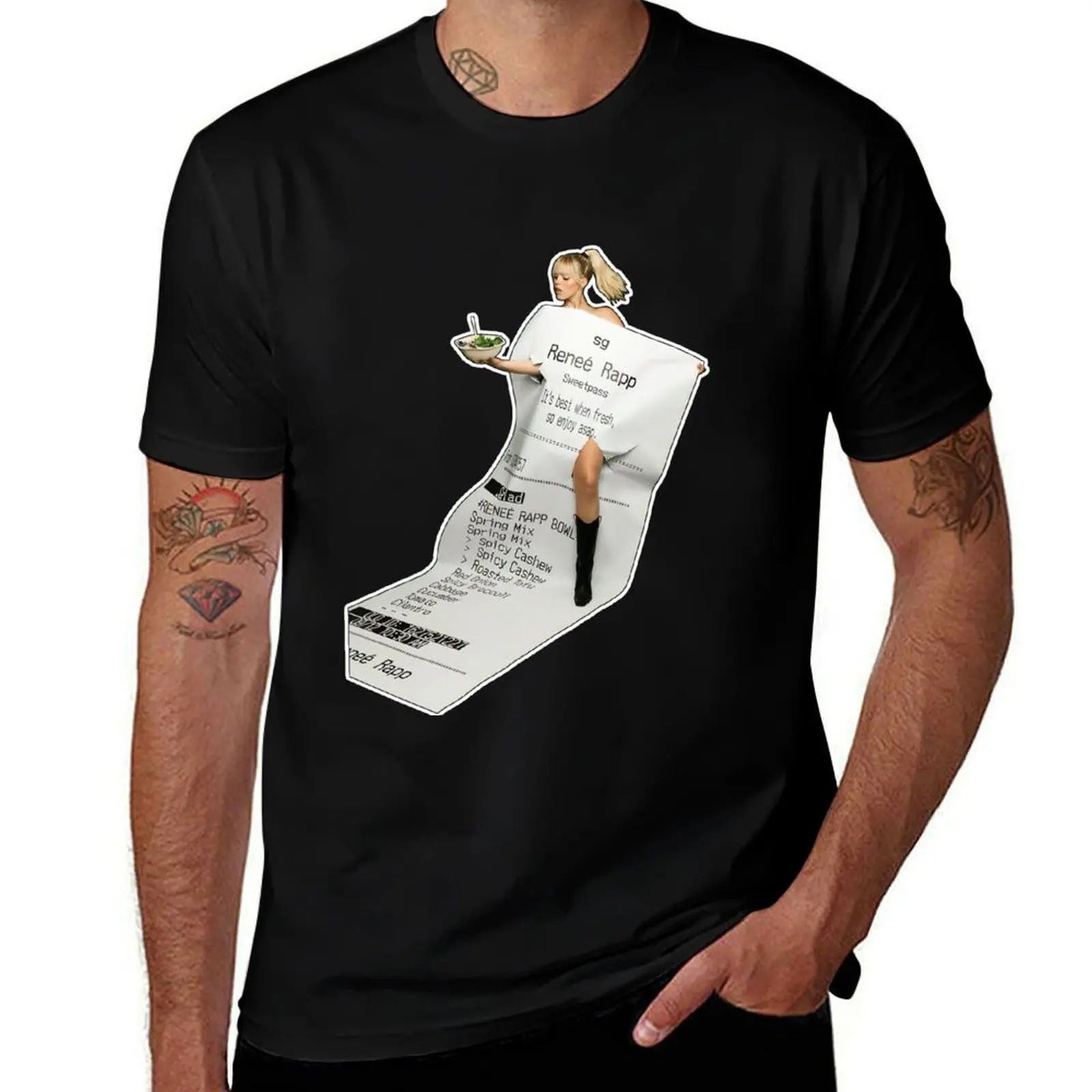 

reneè rapp bill T-Shirt t shirts for man cotton funny mens graphic t shirts T-Shirt