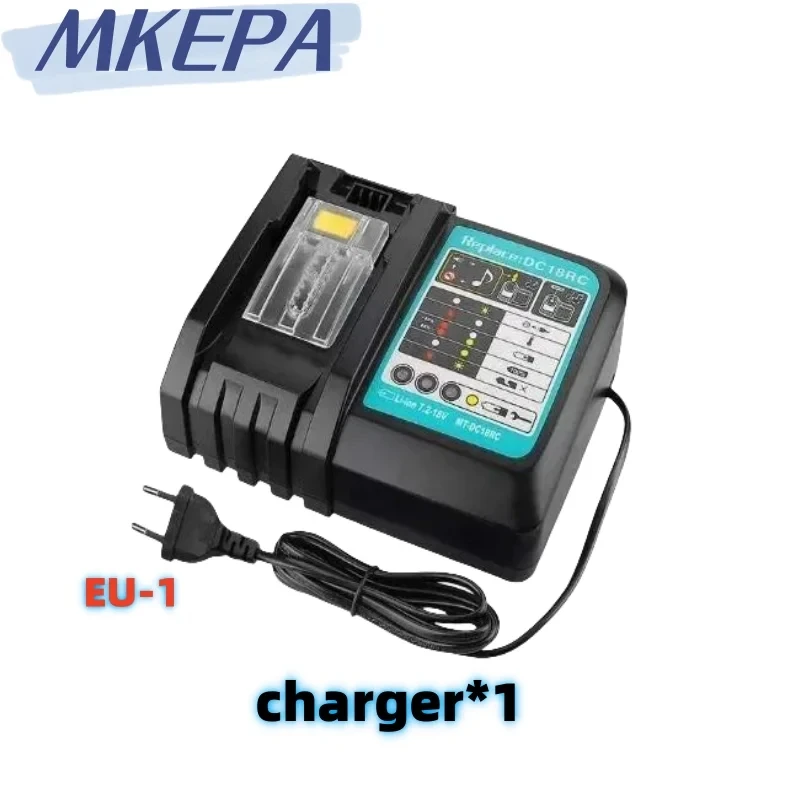 Voor Makita 18V 6000Mah Oplaadbare Elektrische Gereedschappen Batterij Met Led Li-Ion Vervanging Lxt Bl1860b Bl1860 Bl1850 + 2a Oplader