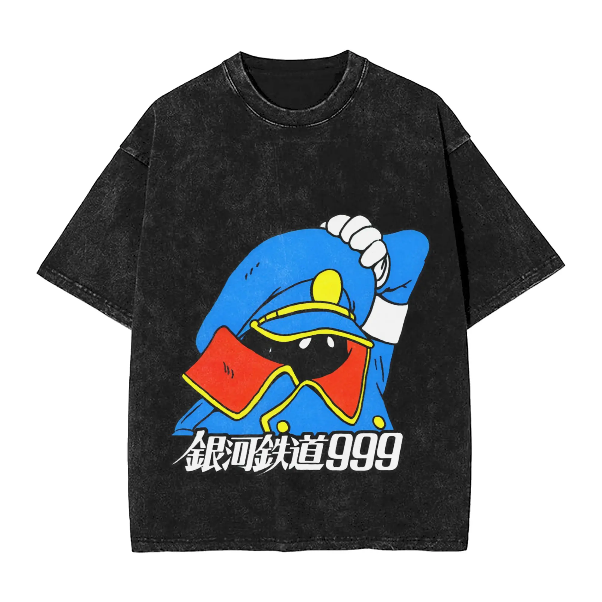 Galaxy Express 999 T-Shirt Summer  Y2K Fun T Shirts Casual Harajuku Tshirt For Men Short Sleeve Pattern Clothes