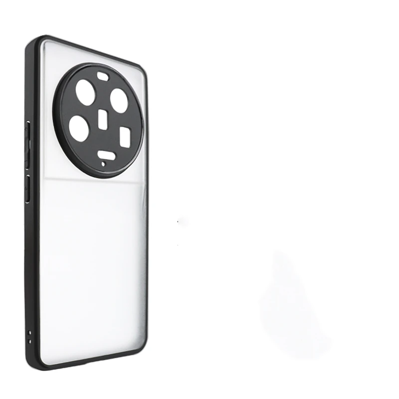 For Xiaomi 13 Ultra Case Cover Xiaomi Mi 13 Ultra Capas Shockproof Phone Bumper Black Frame Transparent Clear Fundas Mi 13 Ultra