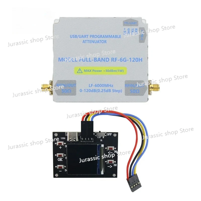 

LF-6GHZ-120DB Bidirectional Digital Control RF Attenuator High Isolation Attenuator Module with TFT Main Control Board