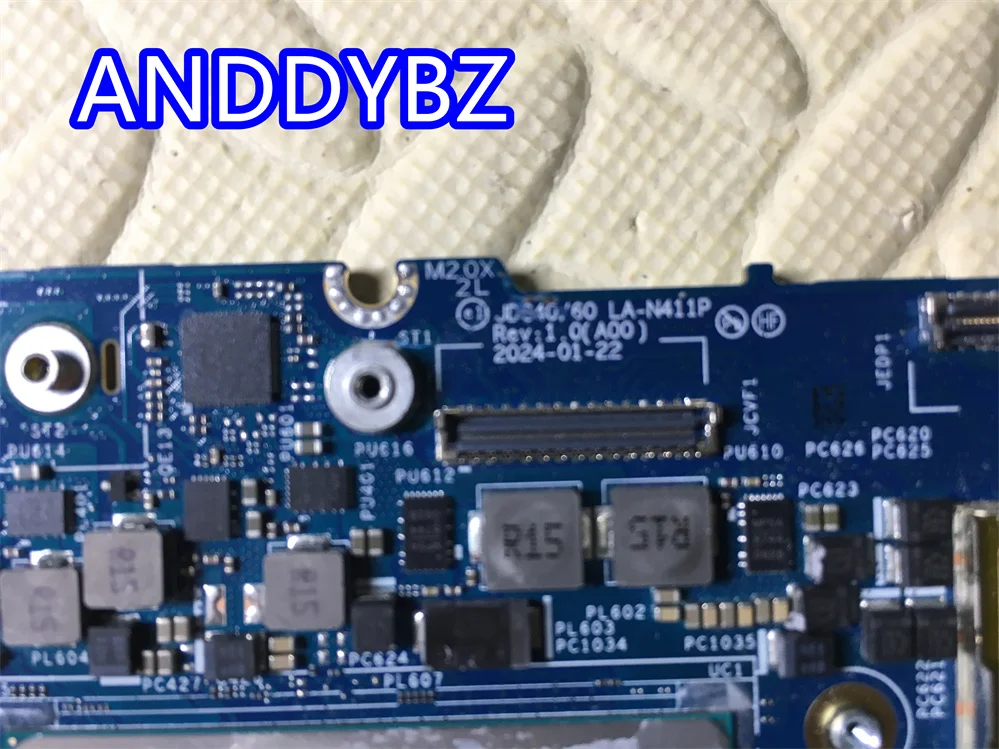 08WXHG 8WXHG FOR Dell Latitude 7450 Laptop Motherboard WITH Core Ultra 7 165U CPU AND 32GB RAM LA-N411P  TESR OK