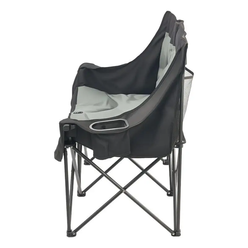 

Double Camping Chair, Oversized Two Person Camp Chair with 300 kg Heavy Duty Support, with Dual Cup Holders, Wine Glass Holders, Magazine Straps, Carry Bags for Outdoor, Beach, 1 Pack