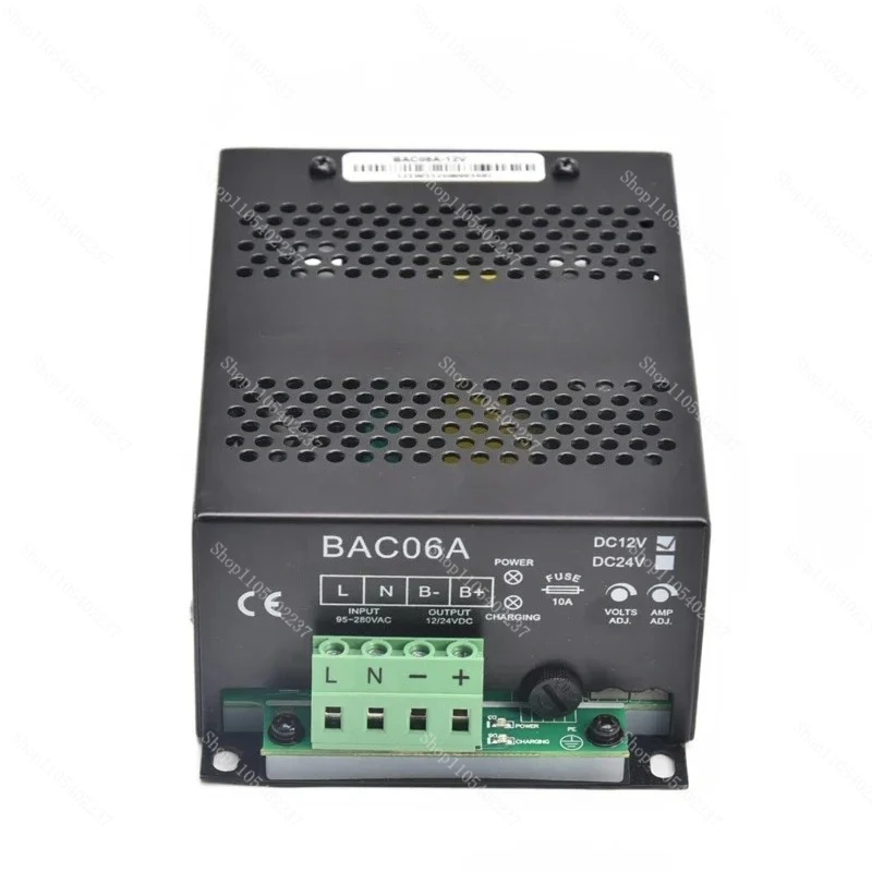 

Smartgen BAC06A 12V 24V Diesel Generator Set Battery Intelligent Charger Switching Power Supply Automatic Battery Float Charger
